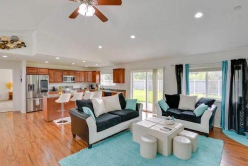 Crescent City House | 4 Bed, 2 Bath Home with Fire Pit Close to Beach