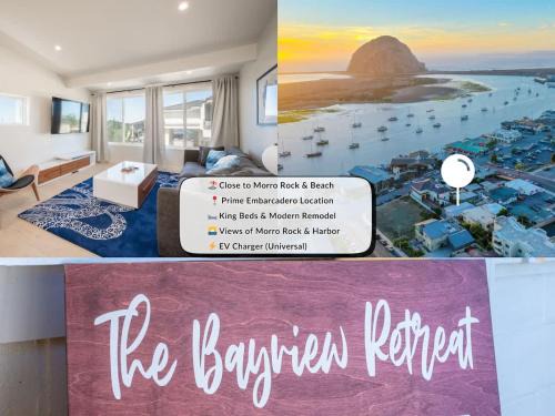 Morro Bay House | Bayview Retreat King Beds Rock View EV Charger