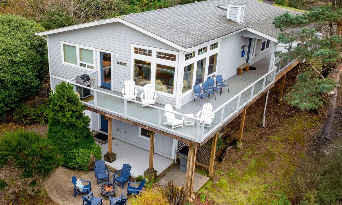 Neahkahnie Beach House | Coastal View by Manzanita Beach Getaway: Ocean Views, Dog-Friendly & Great Deck