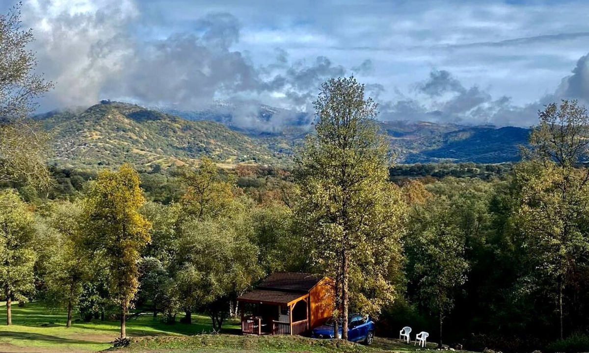 Squaw Valley House | Cozy Tiny House on a 72-Acre Animal Sanctuary in Squaw Valley, California