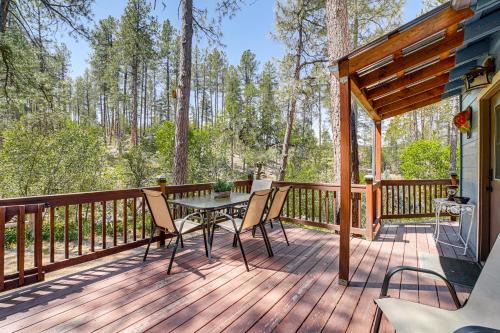 Ponderosa Park House | Deck, Trails & Forest Views! Ponderosa Park Cabin