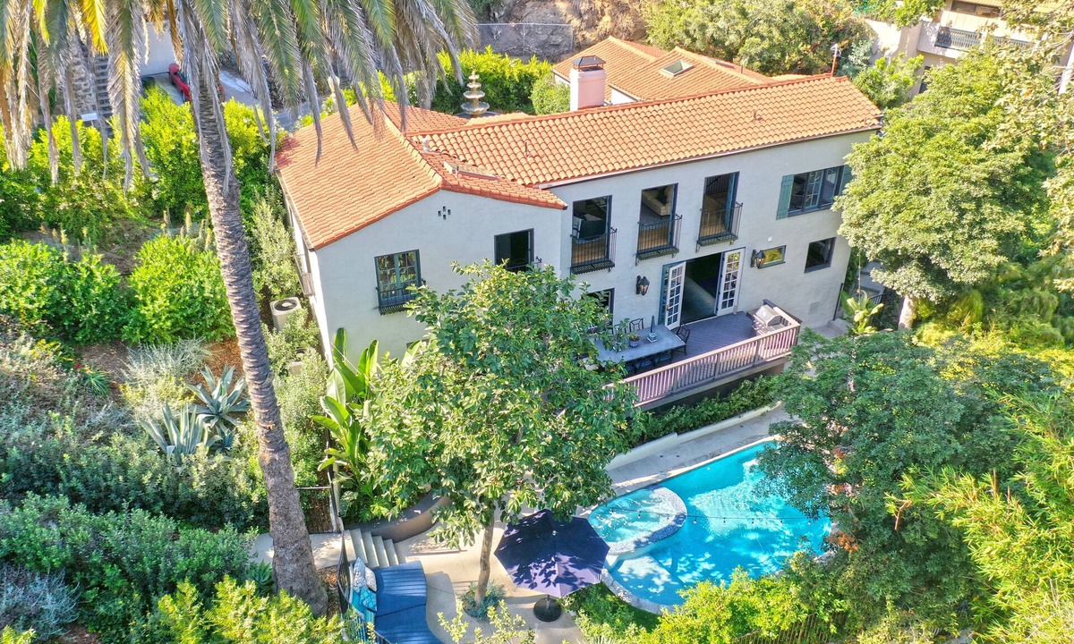 Beachwood Canyon Villa | Designer Estate with Pool under Hollywood Sign