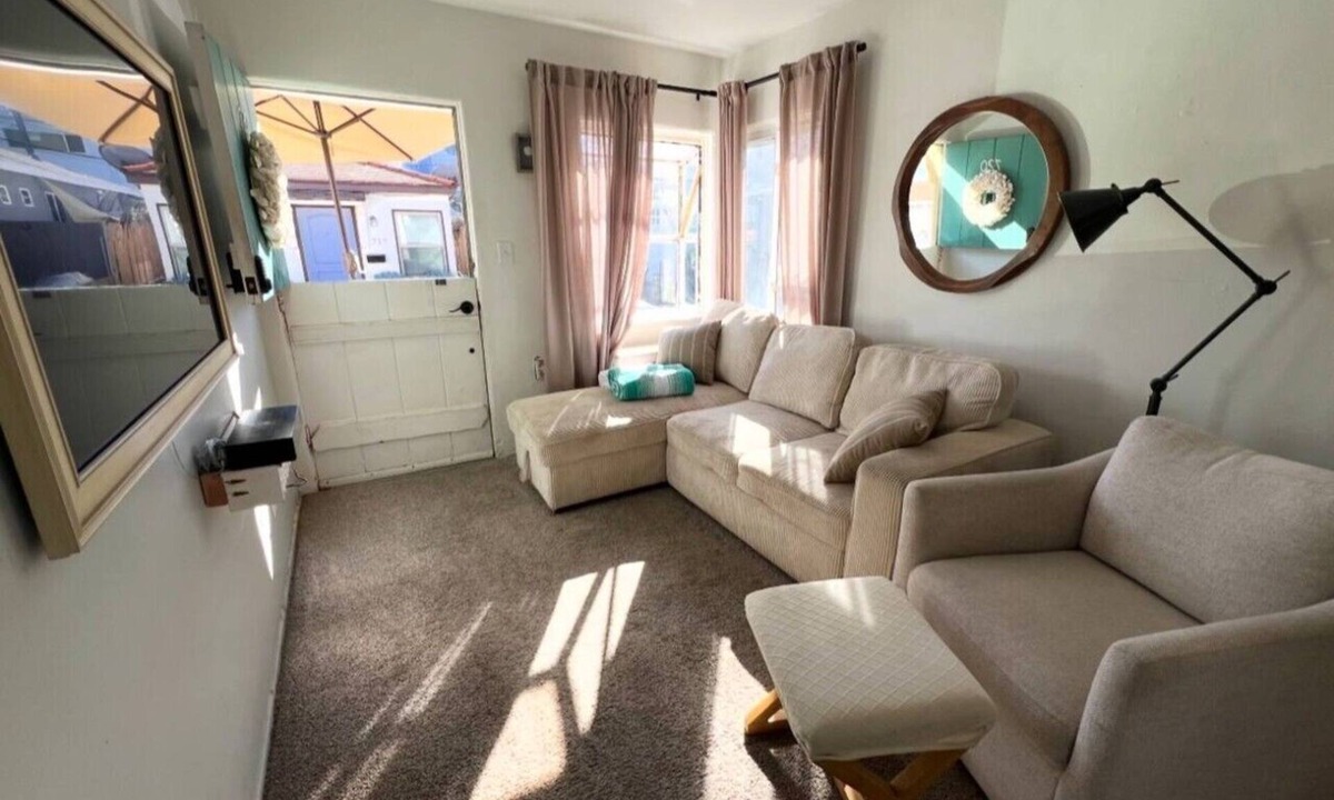 Mission Beach Cottage | Entire Cottage Steps from Beach and Bay with deck