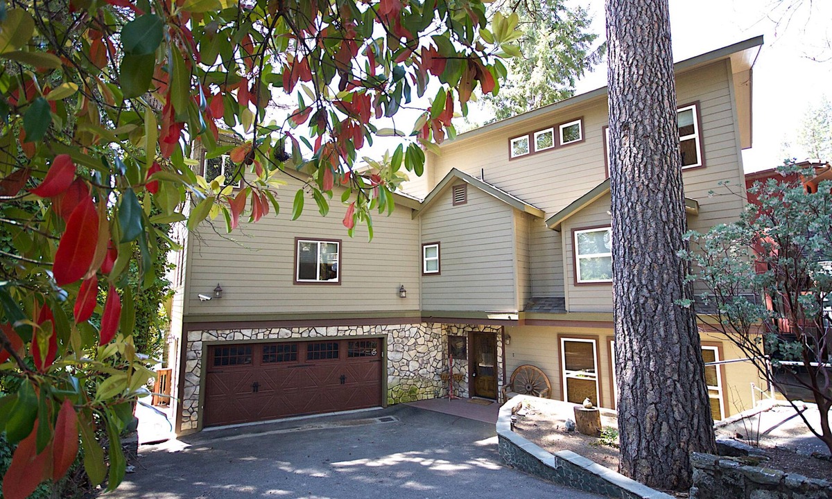 Bass Lake House | Lakefront home with private dock, 3 decks overlooking the lake & pool table
