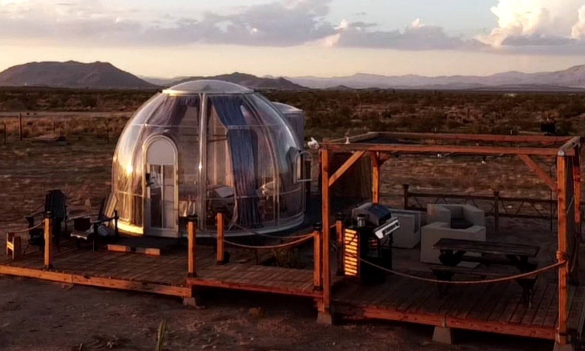 Joshua Tree Cabin | Magical Night under the Stars: Amazing California Dome Rental in the Desert in Joshua Tree