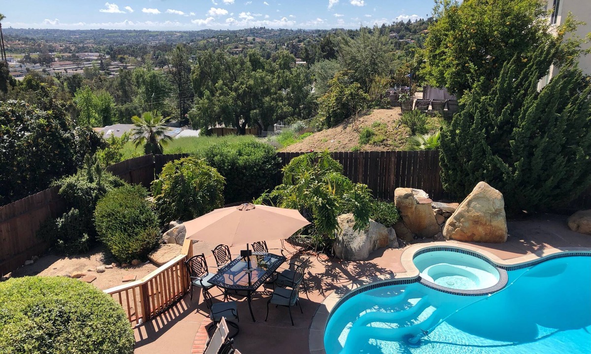 Mount Helix House | Peaceful Ocean/valley -View Retreat with Pool - Rejuvenate & Unwind