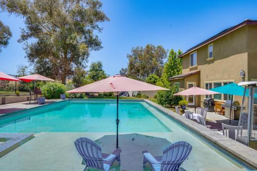 Bakersfield House | Rio Bravo Country Club Home in Bakersfield w/Pool