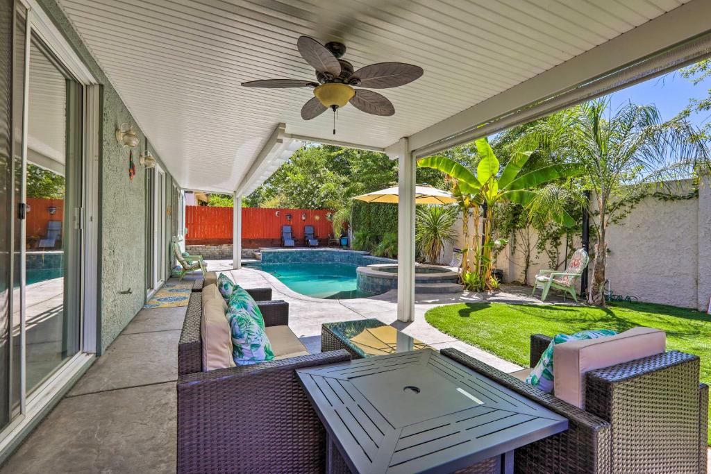 Folsom House | Spacious Folsom Getaway w/Pool & Hot Tub!