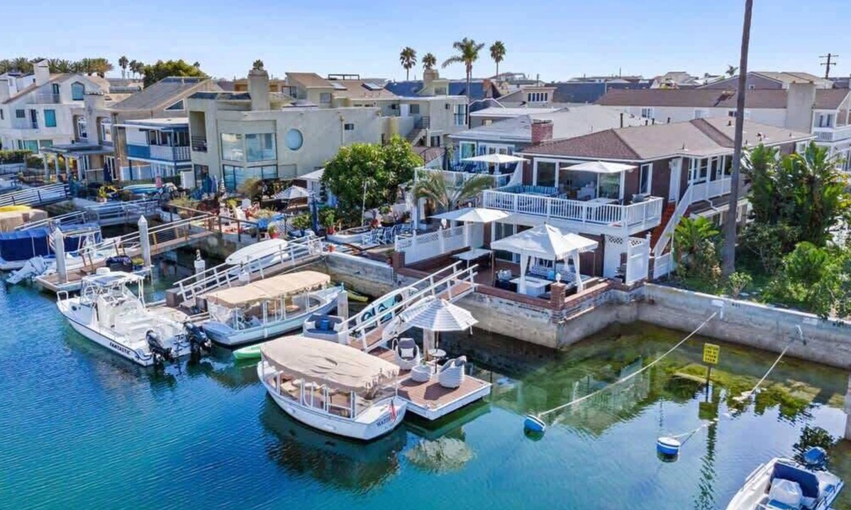 West Newport House | Stunning Bayfront Home with Epic Dock on Peninsula!
