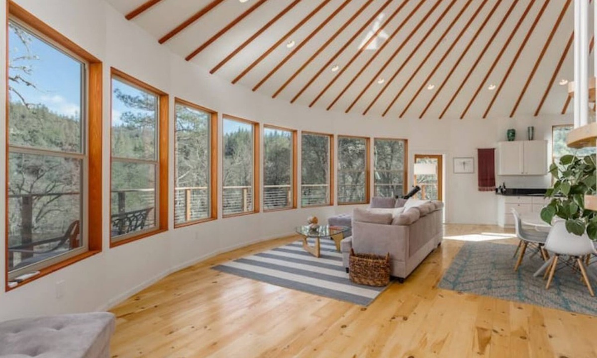 Alta Sierra Villa | Stunning Roundhouse, Waterfall, Hot Tub & Views