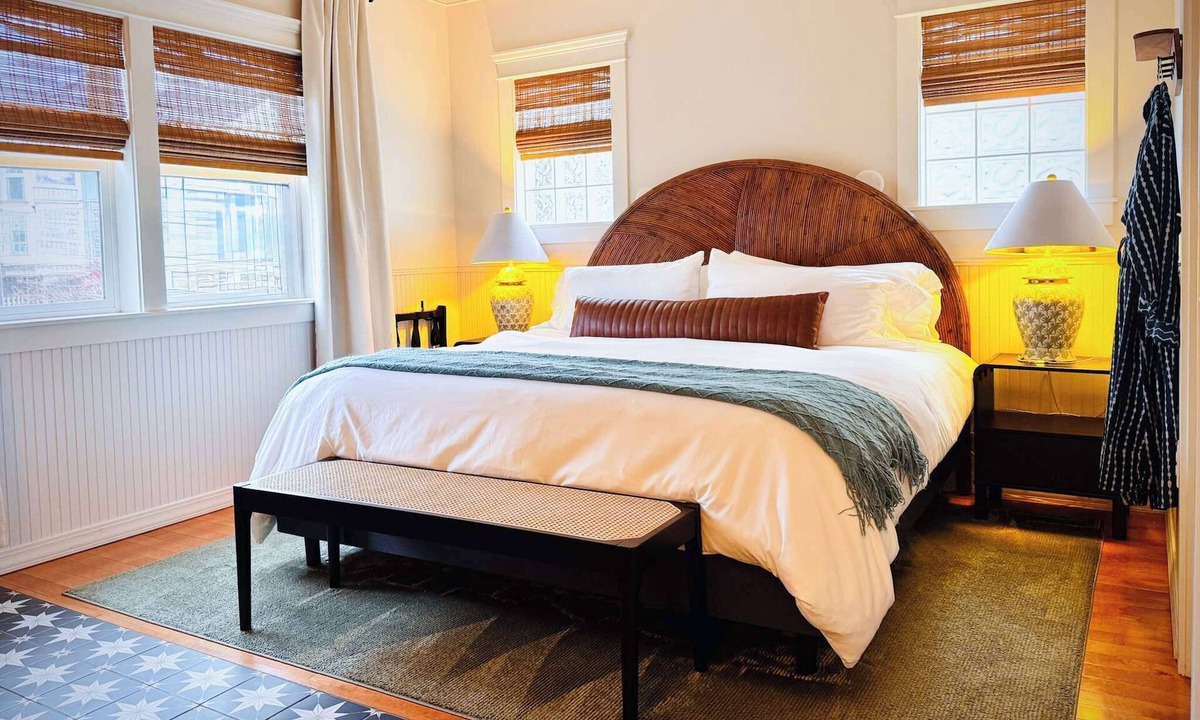 Historic Railroad District House | Swank Suites | Step Free King - Pet Friendly