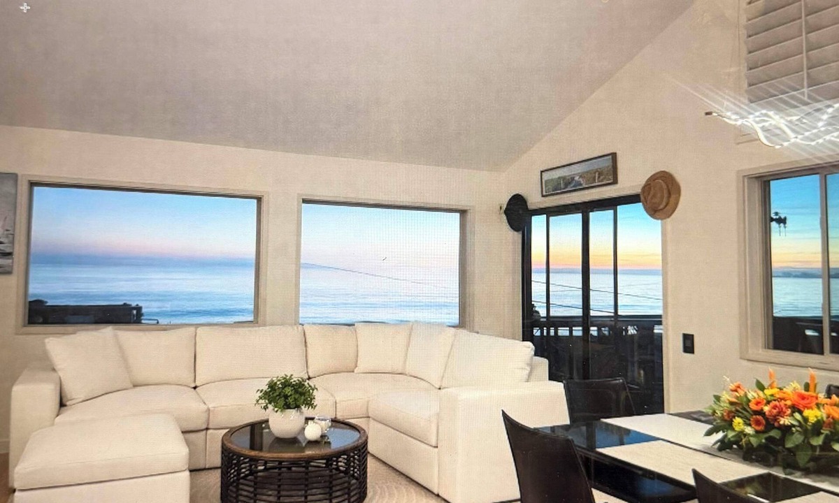 Rio del Mar House | The Point a Beachfront Bliss Starts Here—Steps to the Sandy beach panoramic view