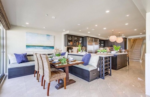 Mission Beach House | 2 Combined Ocean Front Units * Exclusive Patio + BBQ + Fire Pit