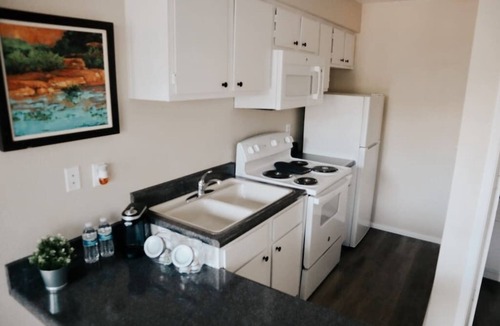 Mesa Apartment | 245 Lovely Mesa Studio with King - Hot Tub & Pool