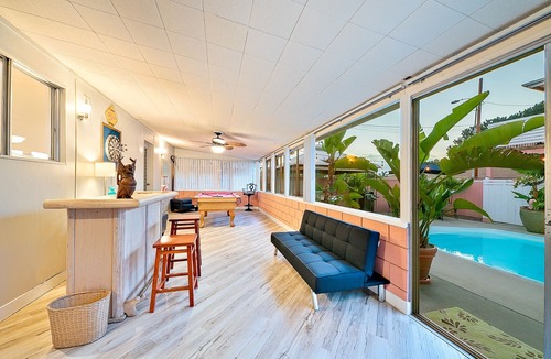 Crown Point House | 3BD with Pool & Hot Tub, AC, Parking, Pool Table, & Firepit!