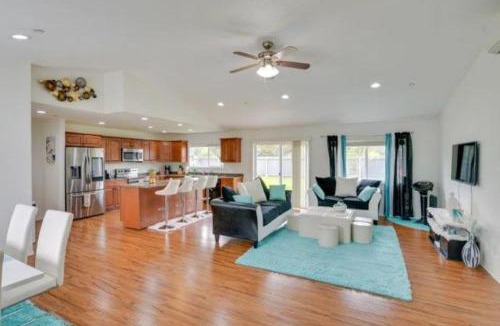 Crescent City House | 4 Bed, 2 Bath Home with Fire Pit Close to Beach