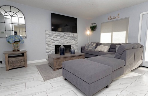 Lancaster House | 4-BR Lancaster Oasis with Pool, Heated Jacuzzi, AC & Balcony
