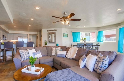 Central Mission Beach Condo | 55' Ocean Frontage + Exclusive Ground Level Patio