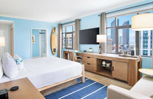 East Village Hotel | Authentic Beach Experience Room w/Lively Pool Bar, Onsite Parking Available