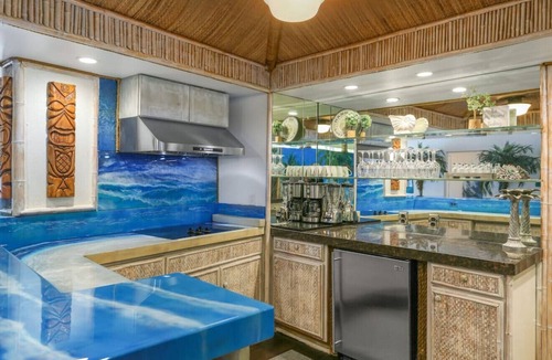 Racquet Club West Villa | Azure Spring Villa: 7 EnSuites, 80' Pool, Pickleball, Pro Game Rm & Chef Kitchen