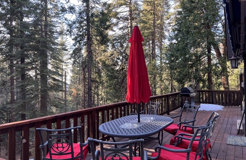 Arnold Ski Chalet | Bear Cabin w Views, AC Pool Table TT BBQ Hike Bike Swim