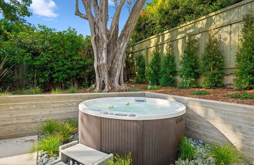 Coast Village House | Beautiful & Bright 2 bedroom house—Steps to Coast Village and Butterfly Beach