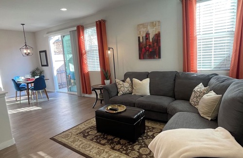 Santa Maria House | Bright Newly Built Home with Patio