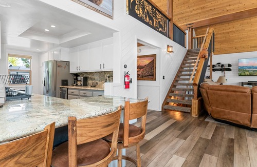 Upper Moonridge Cabin | Cabin with a Million Dollar View! Game room, Pool table and Hot tub!
