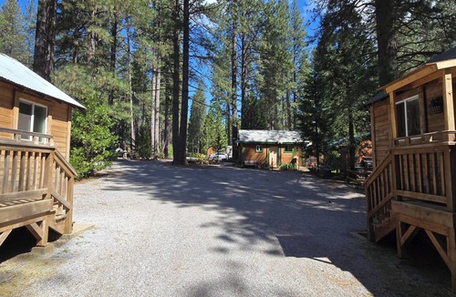 Shingletown RV Rental | Camping Cabin A Near Lassen NP With Shared Bathrooms/Showers