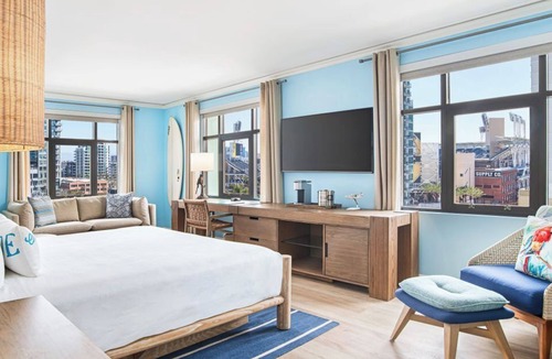 East Village Hotel | Carefree Getaway w/Refreshing Poolside Bar Access, Parking Onsite Available