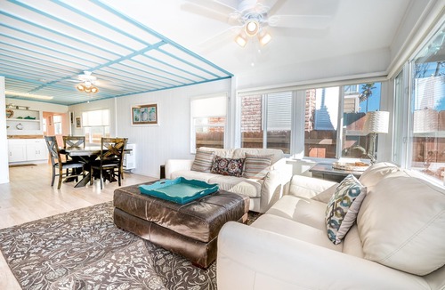 Balboa Peninsula House | Charming Vintage Beachfront Vacation Cottage (right side) | Super Central - No Car Needed!