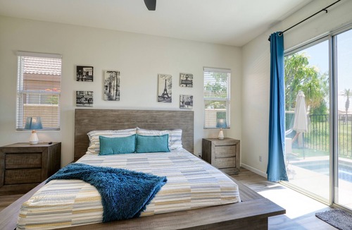Indio House | Coachella Valley Getaway: Cal-King, Hiking, Pickleball, Golf, Swim