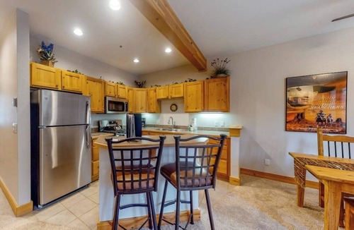 Keystone Condo | Condo Just Steps from a Free Ski Shuttle, Shared Pool and Hot Tubs
