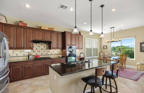 Indio House | Desert Golf Oasis in Indio, CA. On Golf course! Views, Spool, and Amenities!