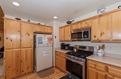 Upper Moonridge Cabin | Dog-friendly cabin, picnic table, BBQ, game room, two kitchens and more!