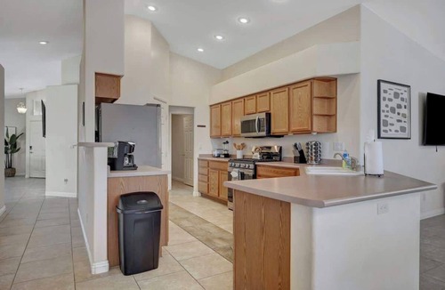 North Las Vegas House | Dreamy 5BR Retreat w/Games, Firepit & Pool Table!