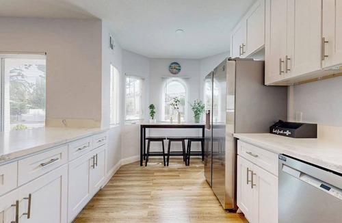 Santa Ana Heights House | Dual homes with 2 full kitchens, fast WiFi, fireplace, & patio - dog-friendly