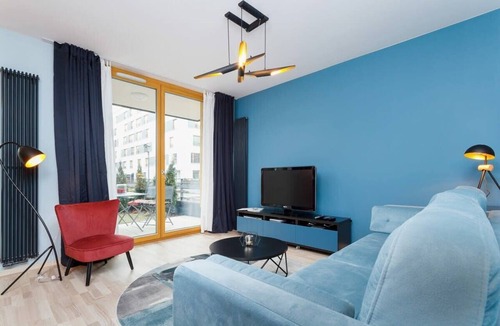 Kazimierz Apartment | Elegant Apartment with Garden | Parking, Workspace