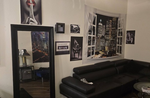 Downtown Las Vegas Apartment | Elvis' love chamber private and quiet and crazy amenities