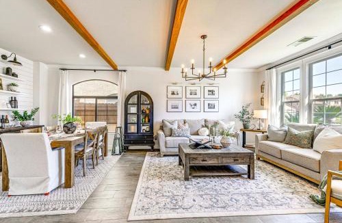 Clovis House | Enchanting Clovis Haven w/Hot Tub & Private Pool!