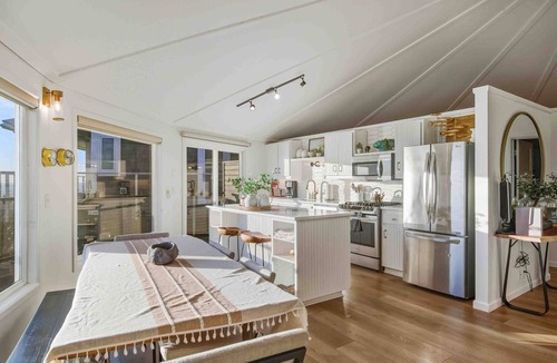 Oceanside House | Epic Oceanfront Perch w/Three Arch Rocks Views, Luxe Design & Decor Inside and Out, Fireplace, BBQ