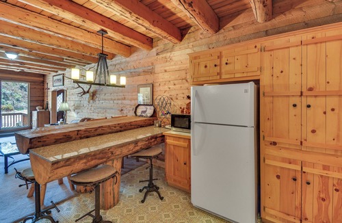 Gunnison Cabin | Fire Pit: 20-Acre Creekfront Retreat in Gunnison!