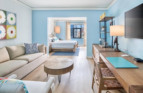 East Village Hotel | Getaway Room with Beach Vibes & Neighborhood Exploration