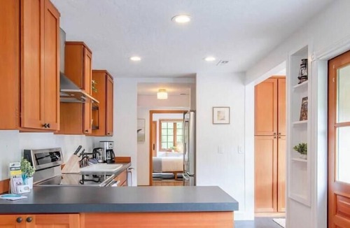 Neahkahnie Beach House | Gingerbread Haus by Manzanita Beach Getaway: Fenced Yard, Hot Tub, Near Beach