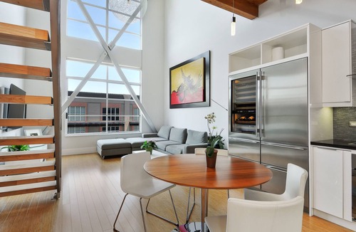 The Villas Condo | Gorgeous Top Floor Santana Row Loft