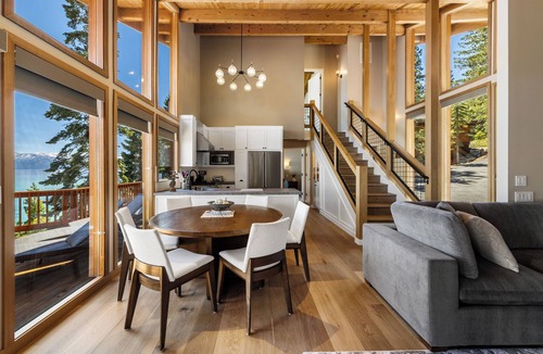 Tahoma House | Heavenly Waters - Luxe Newly Remodeled Tahoe Lakefront Home with Stunning Views and Chef's Kitchen