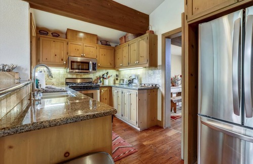 Tahoe City Condo | Hill Top Cabin Style Townhouse Rocky Ridge Unit #107