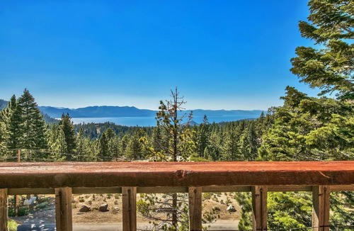 Tahoe Village House | Lake View Cabin with Private Hot Tub & Comm Pool & Hot Tub Too!