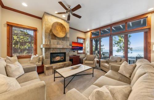 Sierra Shores Apartment | Lakefront Modern Luxury w Hot Tub Fireplace PEAK SS1