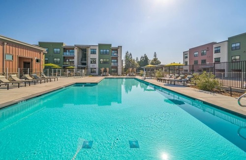 Santa Rosa Apartment | Landing | Chic 1BD, Clubhouse, Courtyard
